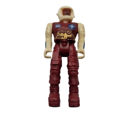 Coleco StarCom Col John 'Slim' Griffin Vintage 2.25" Action Figure 1986 See Pics - Image 1 of 4