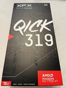 XFX SPEEDSTER QICK319 Radeon RX 7700 XT 12GB GDDR6 PCI Express 4.0 x16 ATX Video - Zdjęcie 1 z 7