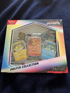 Pokemon TCG Scarlet & Violet Prismatic Evolutions Poster Collection Box - Picture 1 of 5