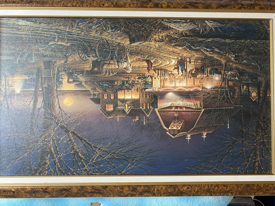 Lona original Terry Redlin Foto 1 de 3