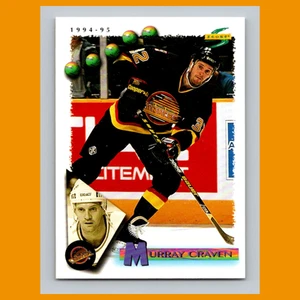 Tarjeta de hockey Murray Craven #109 1994-95 Score Vancouver Canucks NHL - Imagen 1 de 3