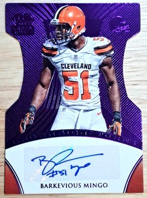 Barkevious Mingo /10 (AUTO) 🔥 2015 Crown Royale - Cleveland Browns - Image 1 of 3