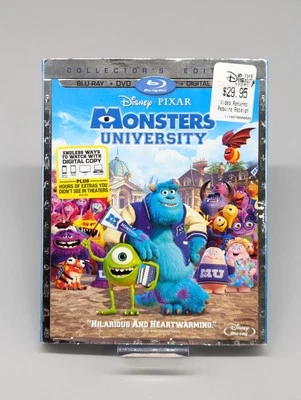 Pixar Monsters University Collector's Edition Blu-ray + DVD w/Slipcover - Image 1 of 4
