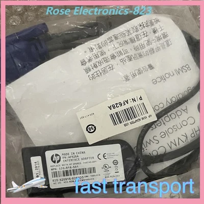 HP 748740-001 KVM USB INTERFACE ADAPTER CABLE AF628A 520-916-501 1pcs  - Image 1 of 3