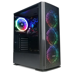 CyberPowerPC 10461962 EXB2B10001 AMD R5 5600G 16GB RAM 500GB SSD W11P Gaming PC - Picture 1 of 4