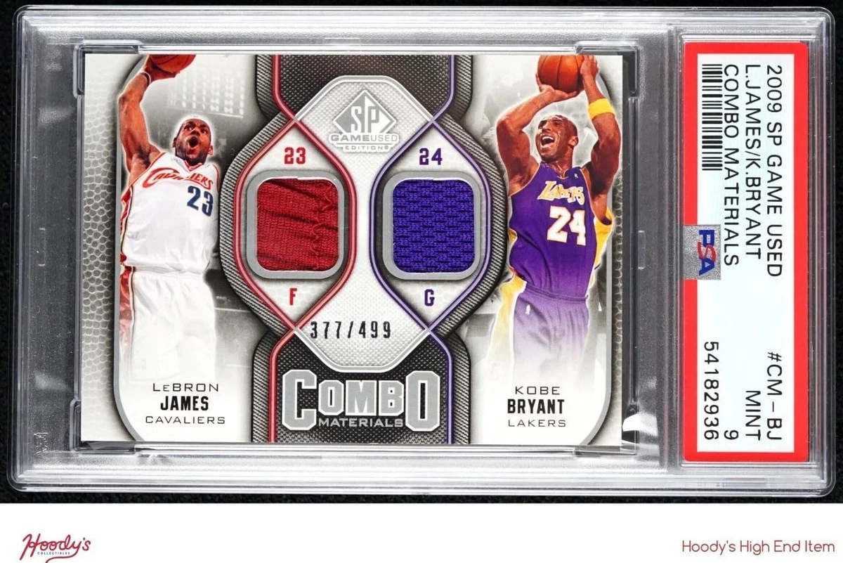 Kobe Bryant Upper Deck Basketball Memorabilia Trading Cards