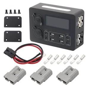 Hub de Carga USB para Coches con Luz LED y Conector Tipo C, con Cable H8Z34485 - Imagen 1 de 7