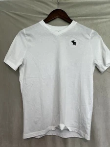 Abercrombie kids Short Sleeve Iconic Logo Basic Black Classic T-Shirt Size 13-14 - Picture 1 of 5