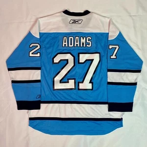 Pittsburgh Penguins CRAIG ADAMS #27 Reebok Hockey Jersey 1968-'71 Throwback XXL - Picture 1 of 6