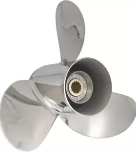 Hélice de mercurio de acero inoxidable SS#3 10,375x14 RH 3B - Imagen 1 de 3