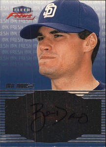 2000 Fleer Focus Fresh Ink #12 Ben Davis AUTO