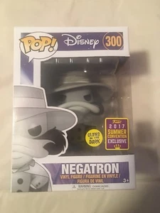 Funko POP! Negatron SDCC 2017 Summer Convention Esclusiva GITD Disney #300 - Foto 1 di 6