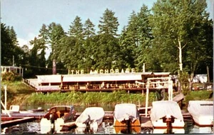 The Anchorage Riverside Restaurant Portland Oregon Postkarte - Bild 1 von 2