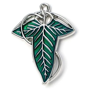 Lord of the Rings Elven Brooch Enamel Pin - Picture 1 of 2