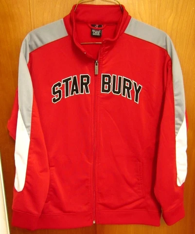 STARBURY SHOES youth lrg track jacket Stephon Marbury size 10-12 retro gym Cover