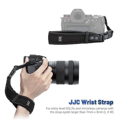 Camera Hand Wrist Strap Neoprene For Fujifilm X-T30 III Sony A7 A7R S A9 A6600 - Image 1 of 4