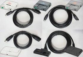 Controller Extension Extension Cable PC Engine Core Grafx TurboGrafx-16 1.5 3