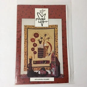 Angels Nearby Applique Quilt Pattern Pieces from My Heart 30.5" x 40.5" - Picture 1 of 3