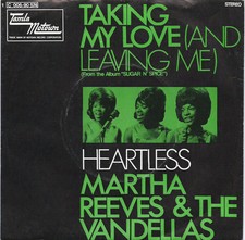 Martha Reeves & The Vandellas - Taking My 7" Single Vinyl Schallp