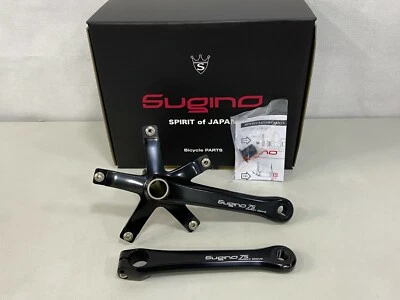 Sugino 75 Direct Drive SG75DD2 Zen Crank Arm -165 mm,Black(Without Chainring) - Image 1 of 4