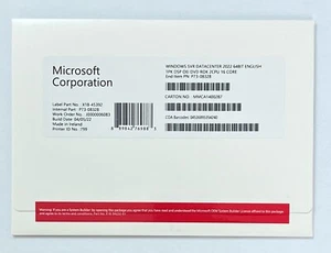 Microsoft Windows Server 2022 Standard 64bit 24 Core DVD&Key - Picture 1 of 2