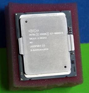 PROCESADOR E7-8880V3 INTEL XEON SR21X 8880 V3 18 NÚCLEOS 2,30 GHz 45 MB 9,6 GT/s - Imagen 1 de 1
