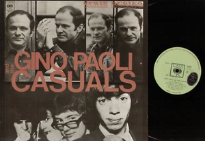 LP GINO PAOLI & THE CASUALS CBS SERIE RUBINO COMPILATION 1967 BEAT POP EX/EX - Picture 1 of 1