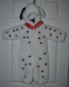 Disfraz De Colección The Disney Store Blanco y Negro 101 Dalmations Cuello Rojo 6-12m - Imagen 1 de 5