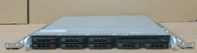 Supermicro SuperChassis CSE-113 4C E5-2609v2 16GB Ram 8x 500GB SSD 1U Server - Image 1 of 3