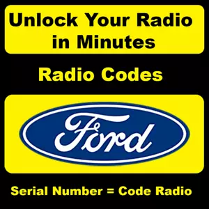 FORD RADIO CODES UNLOCK STEREO FORD B-MAX SERIES 4 M V BP 815C7 PINCODE SERVICE - Picture 1 of 3