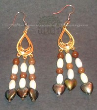 Hearts of Gold Earrings