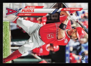 2020 Topps Update Albert Pujols #U-142  Baseball  Los Angeles Angels  LDR