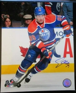 SAN GAGNER SIGNED EDMONTON OILERS 8x10 PHOTO w/ COA - Picture 1 of 1