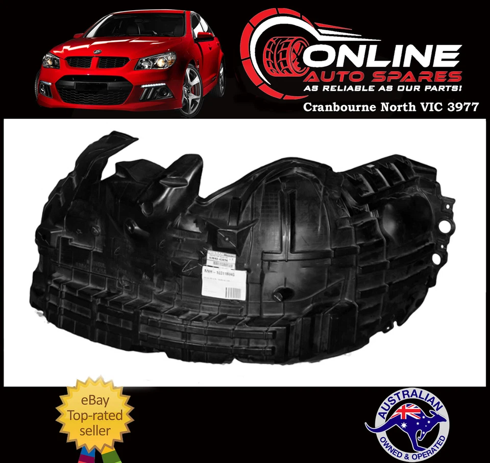 Front Guard Liner RIGHT Suit Nissan Navara D23 9/16-11/17 fender filler trim rh - image 1 of 1