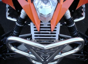 XRW RADIATOR FRONT COVER GRILLE KTM 525XC - 450XC ATV QUAD - Picture 1 of 2