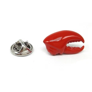 Red Lobster Claw Lapel Pin Badge X2AJTP426 - Picture 1 of 1