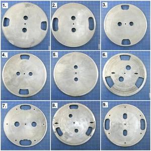Assorted Genuine Turntable Disc Platters - Picture 1 of 10
