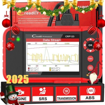 2025 LAUNCH X431 CRP123 Elite Car Diagnostic Tool OBD2 Scanner ABS SRS Code Read - Image 1 of 4