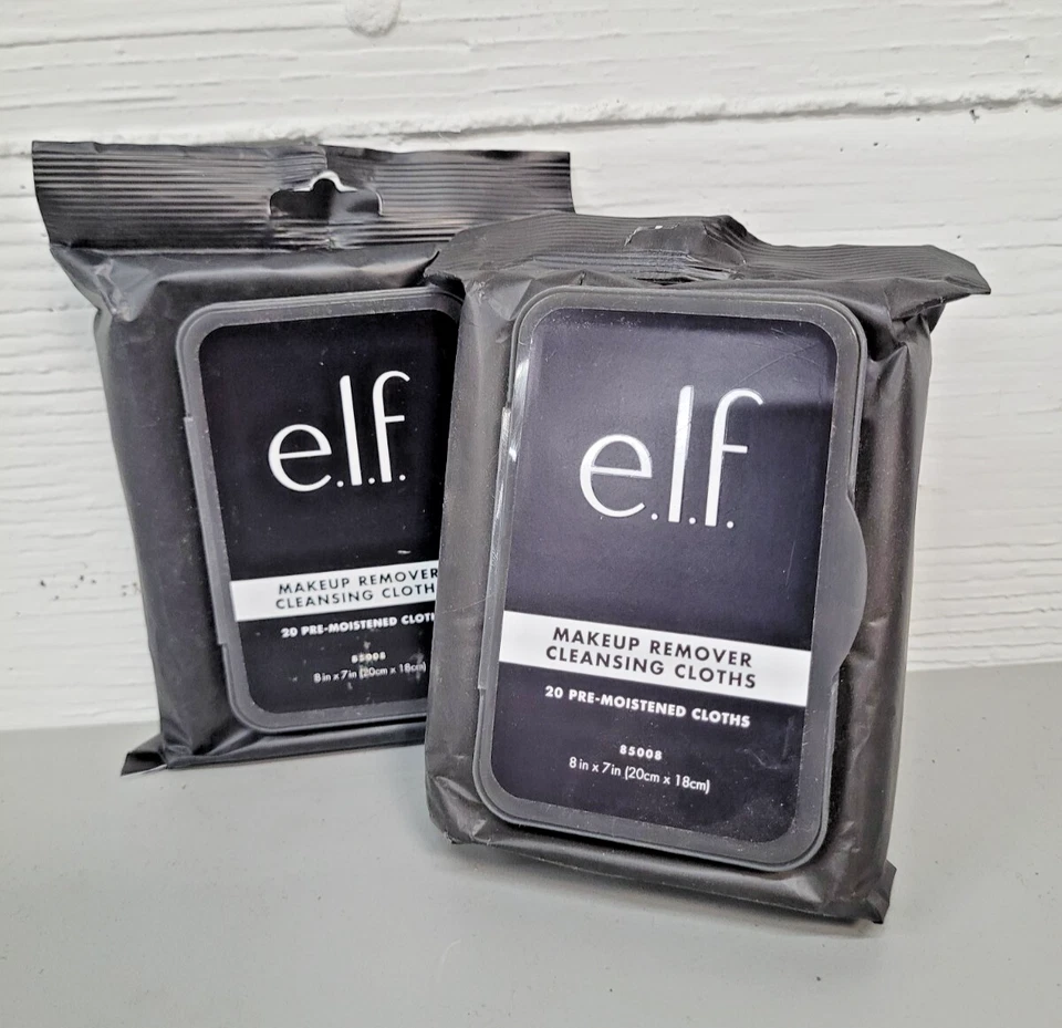 e.l.f. Paños de limpieza desmaquillantes 20 unidades. Ea Pack 2 ENVÍO GRATIS Foto 1 de 1