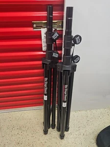 (2) On-Stage Stands SSP7950 All-Aluminum Speaker Stand Pack with Bag - Picture 1 of 5