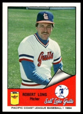 1984 Cramer Salt Lake City Gulls Robert Long Salt Lake City Gulls #179 - Image 1 of 2