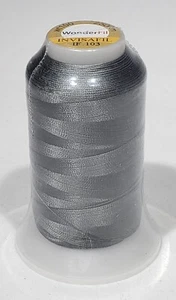 InvisaFil 100wt cottonized poly Thread solid colors 2734 yd spool WonderFil - Picture 1 of 36
