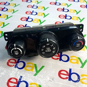 2005 - 2009 Kia Sportage Climate Control AC Heater OEM 06 07 08 09 Black - Picture 1 of 9