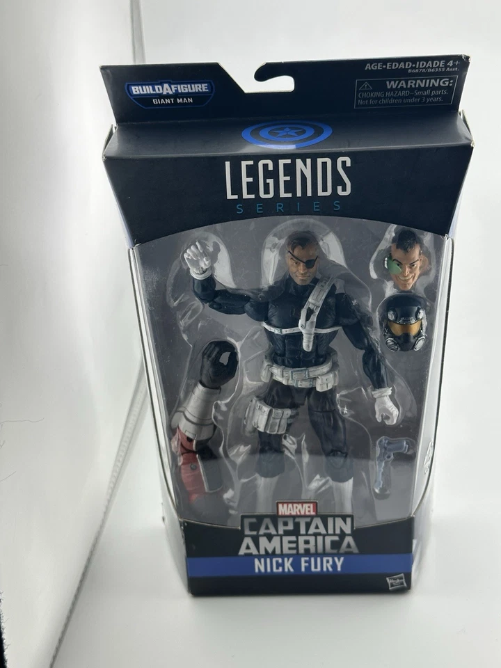 Hasbro Marvel Legends 2015 6" S.H.I.E.L.D Nick Fury Giant Man BAF nuevo en paquete Foto 1 de 3
