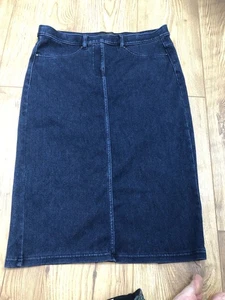 Next Denim Skirt Size 12 - Picture 1 of 8