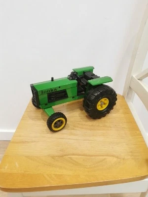 Винтажный зеленый фермерский трактор Tonka XMB-975 1970-80-е игрушка - Изображение 1 из 4