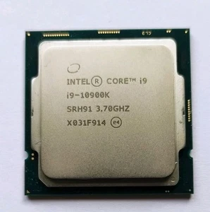 Processeur CPU Intel Core i9-10900K 3,7-5,3 GHz 10 cœurs 20 Thr 125 W LGA1200 - Photo 1/3