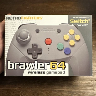 Brawler64 Wireless Controller Bluetooth (Nintendo Switch / PC) BRAND NEW - Image 1 of 4