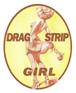 Drag Strip Girl Aufkleber - Bild 1 von 2