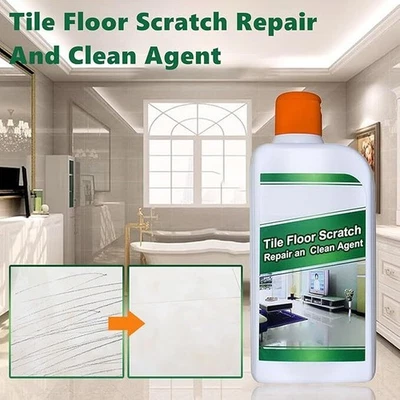 Tile Floor Scratch Repair and Clean Agent, Multi- Scratch Remove Purpose Cleaner